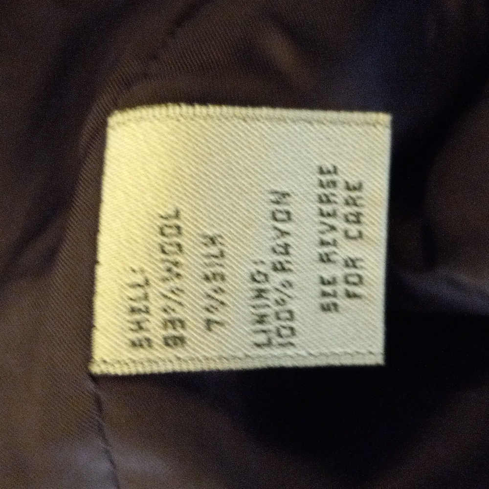 Talbots Purple Jacket Size 6 - Picture 4 of 6